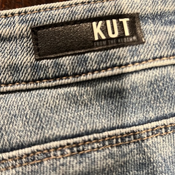 KUT jeans Reese ankle straight leg size 8 - Picture 3 of 7
